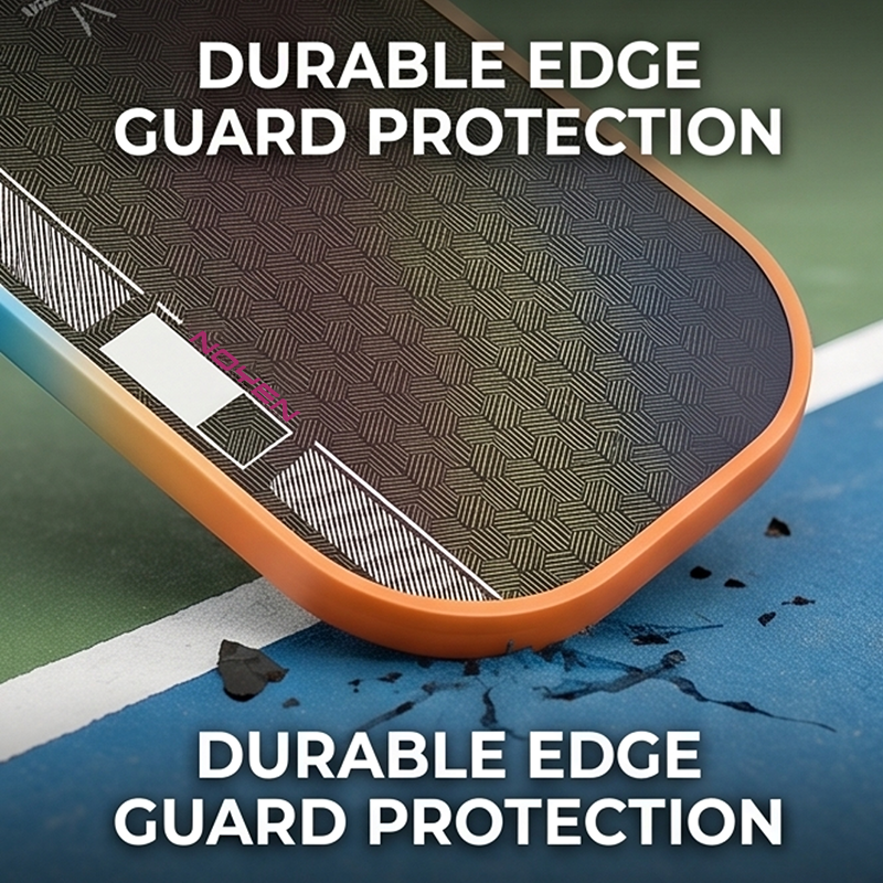 Upgrade Pickleball Paddle Set T700 3KCarbon Fiber Lightweight 2 Paddles Bag Power Spin IndoorOutdoor