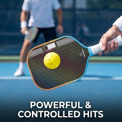 Upgrade Pickleball Paddle Set T700 3KCarbon Fiber Lightweight 2 Paddles Bag Power Spin IndoorOutdoor
