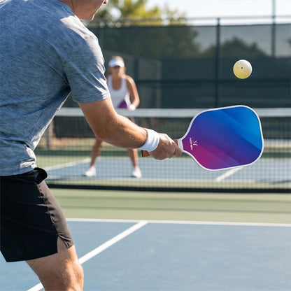 Premium Pickleball Paddle Set Double Sided Professional Level Racket 2 Paddles 4 Balls With Bag