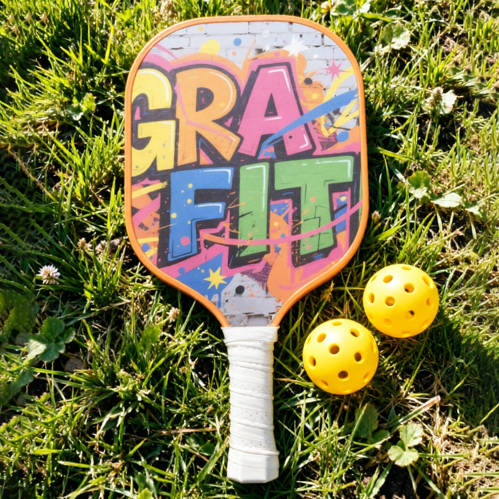 Original Carbon Fiber Pickleball Paddle Professional Set Lightweight 2 Paddles 4 Balls Bag Non Slip